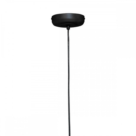 Lavis Teardrop Black Finish Pendant Light