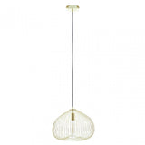 Lavis 1 Bulb Gold Finish Pendant Light