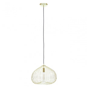 Lavis 1 Bulb Gold Finish Pendant Light