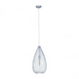 Lavis Teardrop Silver Pendant Light