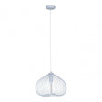 Lavis 1 Bulb Silver Finish Pendant Light