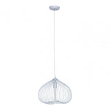 Lavis 1 Bulb Silver Finish Pendant Light