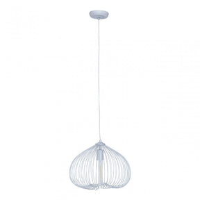 Lavis 1 Bulb Silver Finish Pendant Light