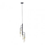 Lagona 5 Bulb Gold And Black Pendant Light