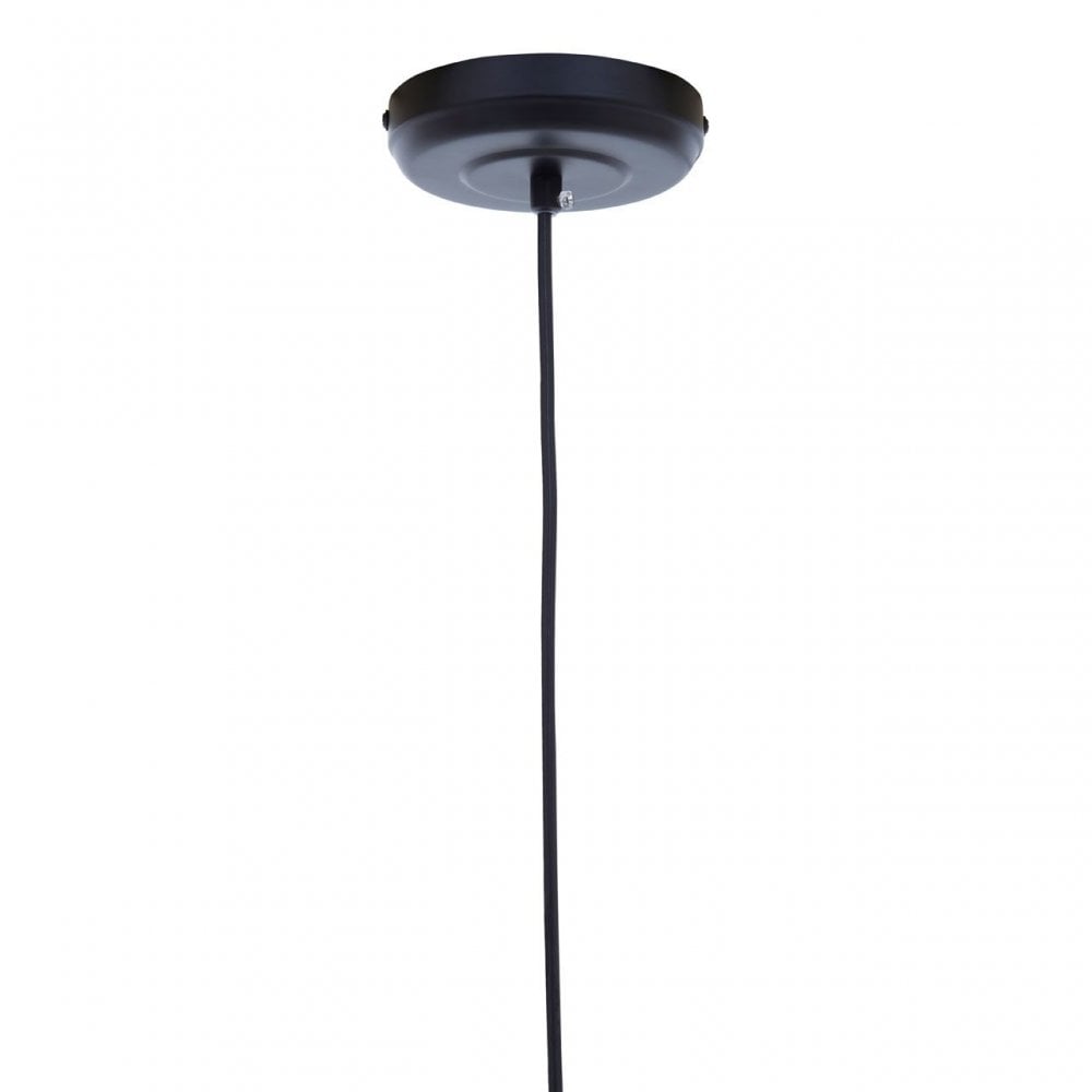 Lagona 5 Bulb Gold And Black Pendant Light