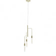 Lagona 3 Bulb Gold Finish Pendant Light