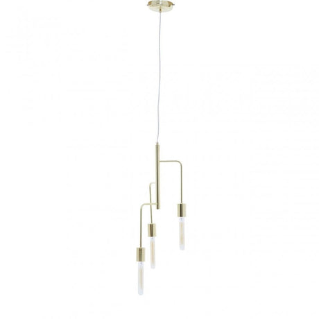 Lagona 3 Bulb Gold Finish Pendant Light