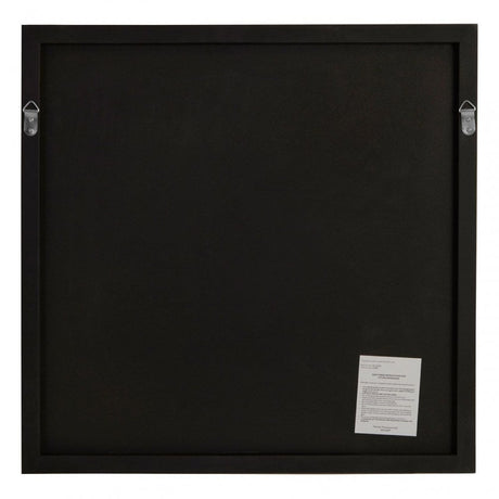 Ando Large Square Gold Finish Wall Mirror
