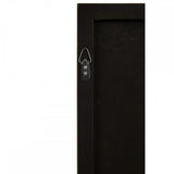 Ando Small Square Gold Finish Wall Mirror