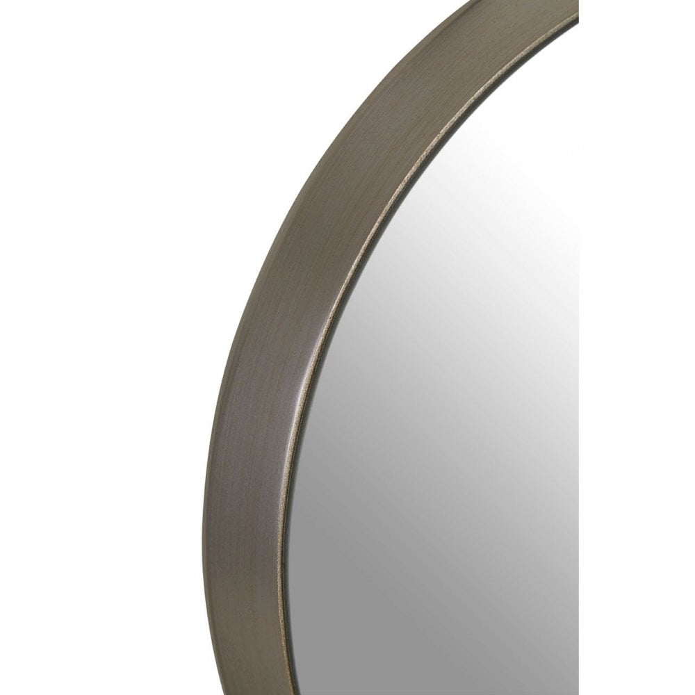 Athena Discus Silver Wall Mirror