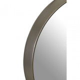 Athena Discus Silver Wall Mirror