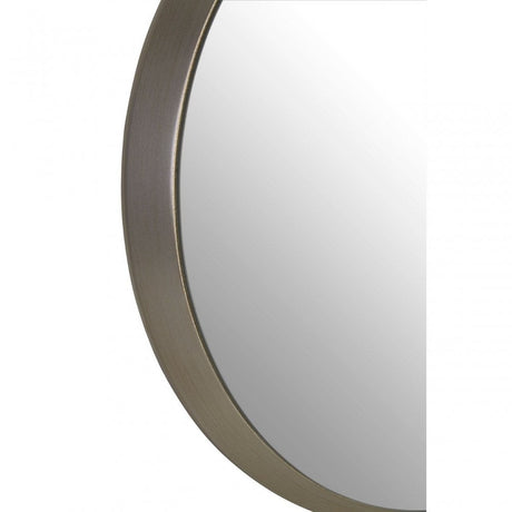 Athena Discus Silver Wall Mirror