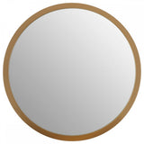Small Round Wall Mirror With Gold Frame
