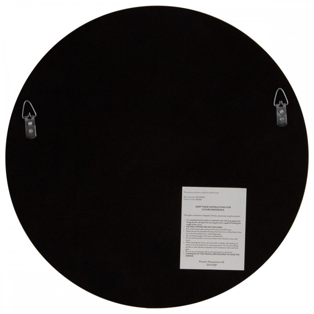 Small Round Wall Mirror With Gold Frame