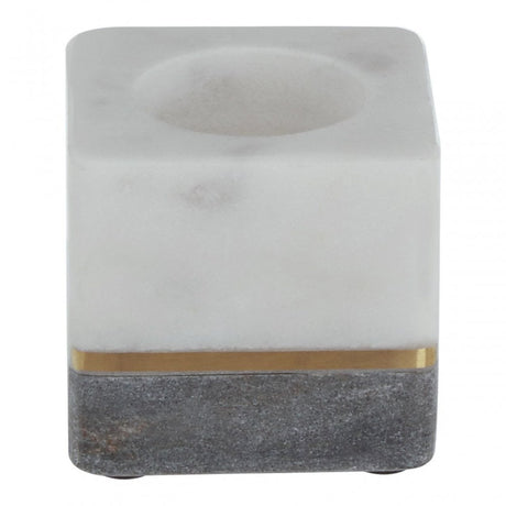 Kira White / Grey Tealight Holder