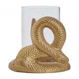 Serpent Gold Candle Holder