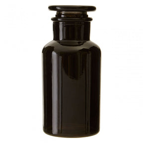 Apothecary Large Black Reagent Bottle