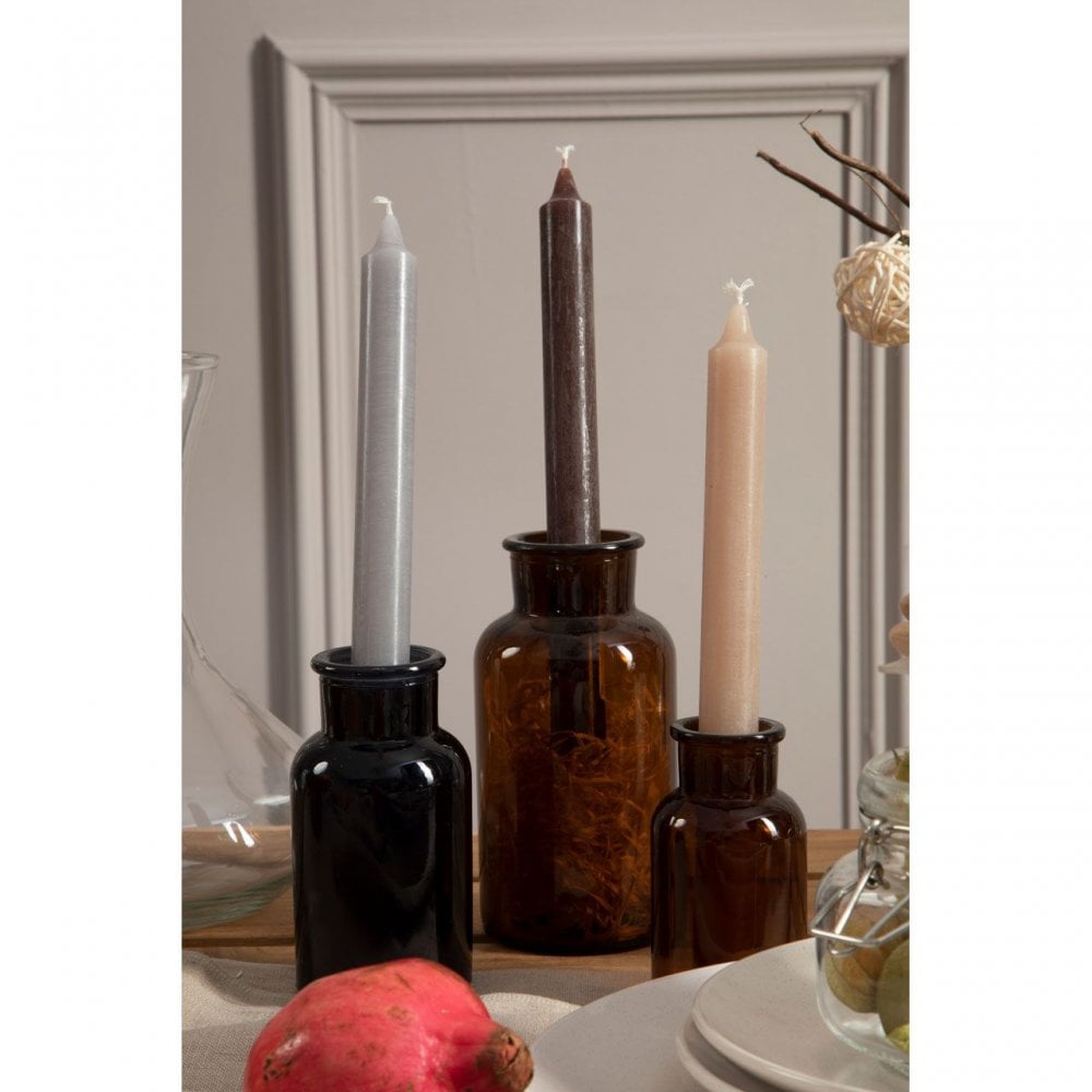 Apothecary Small Amber Glass Reagent Bottle