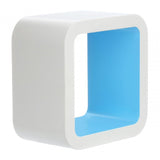 White Wall Cubes - Set Of 3