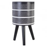 Darnell Large Chevron Planter