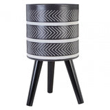 Darnell Large Chevron Planter