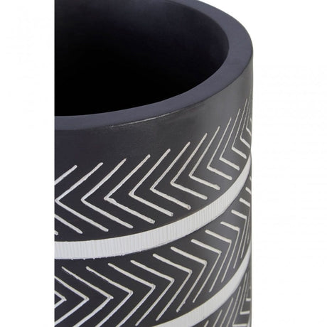 Darnell Large Chevron Planter