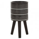 Darnell Large Chevron Planter