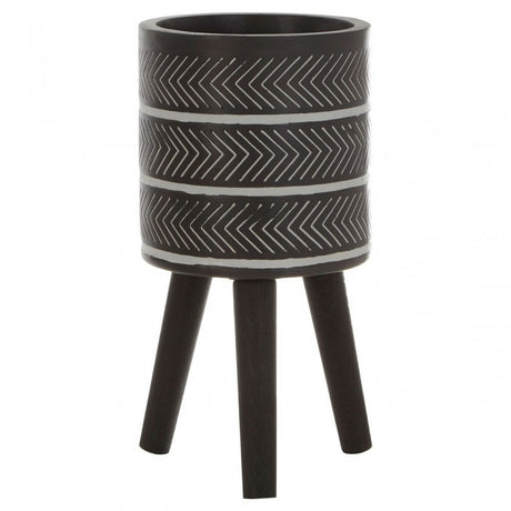 Darnell Large Chevron Planter