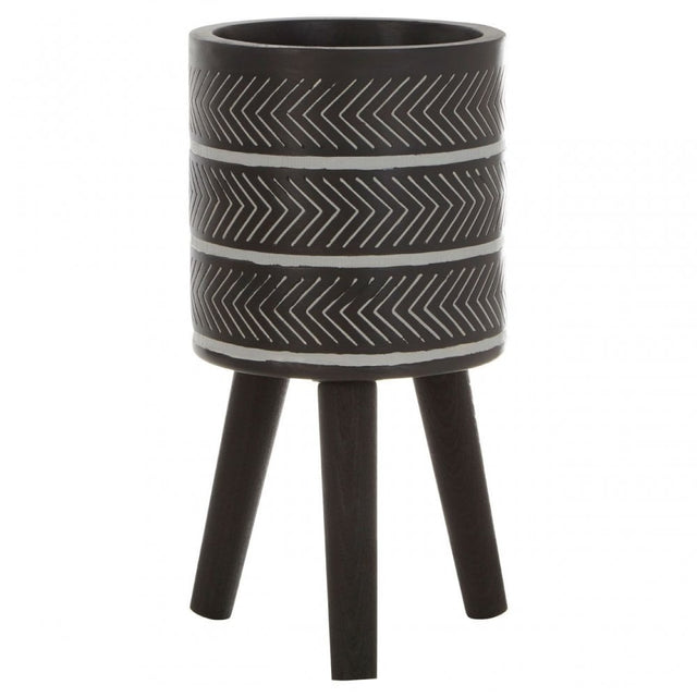 Darnell Large Chevron Planter
