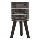 Darnell Large Chevron Planter
