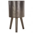 Darnell Small Black Finish Planter