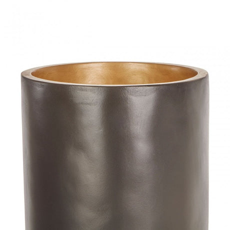 Darnell Small Black Finish Planter