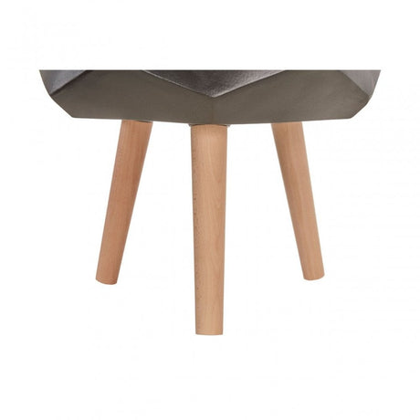 Darnell Blackmultifaceted Planter - 22Cm