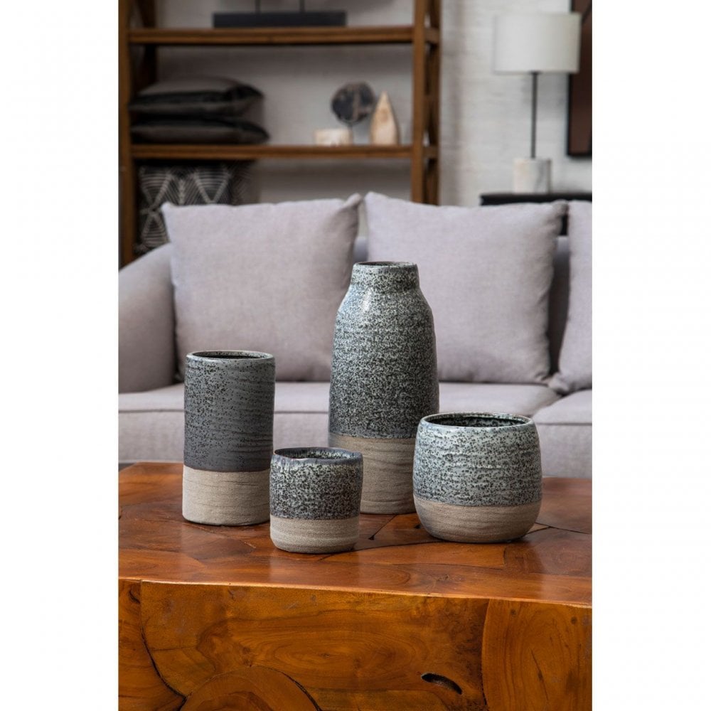 Caldera Grey Vase
