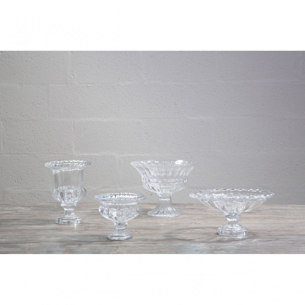 Savita Footed Vase With Wide Lip