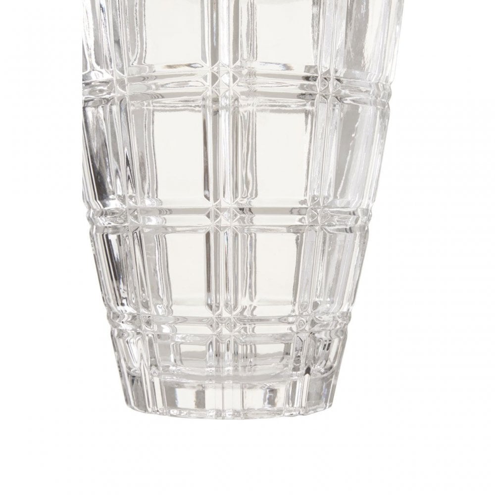 Savita Vase With Grid Pattern
