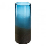 Chiara Large Blue Sand Effect Vase