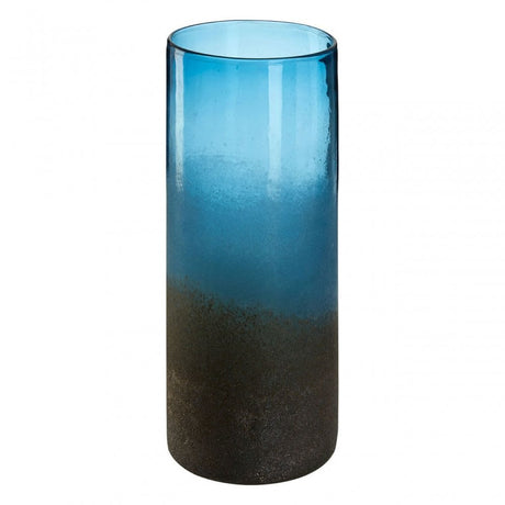 Chiara Large Blue Sand Effect Vase