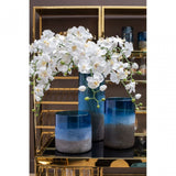 Chiara Large Blue Sand Effect Vase