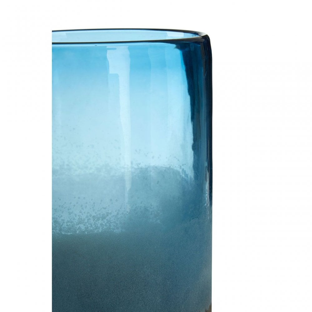 Chiara Large Blue Sand Effect Vase