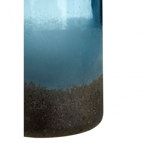 Chiara Large Blue Sand Effect Vase