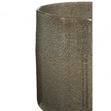 Cleo Small Grey And Gold Vase