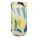 Carra Large Abstract Design Glass Vase
