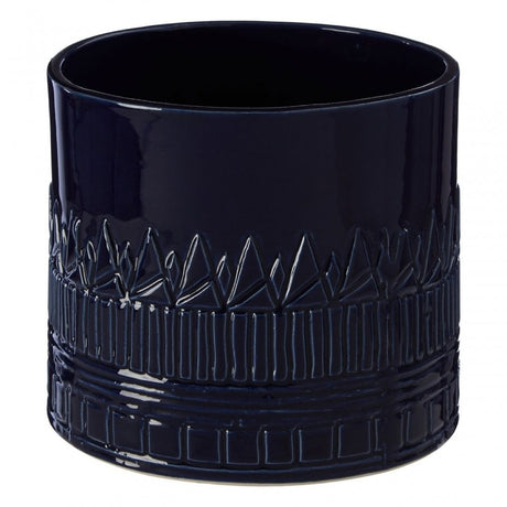 Petra Small Blue Planter