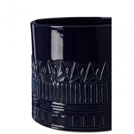 Petra Small Blue Planter
