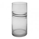 Optik Clear Glass Tall Vase
