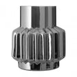 Complements Small Onice Silver Glass Vase