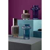 Complements Small Onice Silver Glass Vase