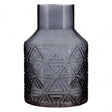 Complements Dakota Dark Grey Glass Vase