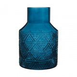 Complements Dakota Blue Glass Vase